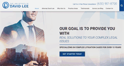 Desktop Screenshot of davidleelegal.com